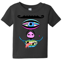 Halloween Costume Cute Crazy Cyclops One Eye Cartoon Monster Baby Tee | Artistshot