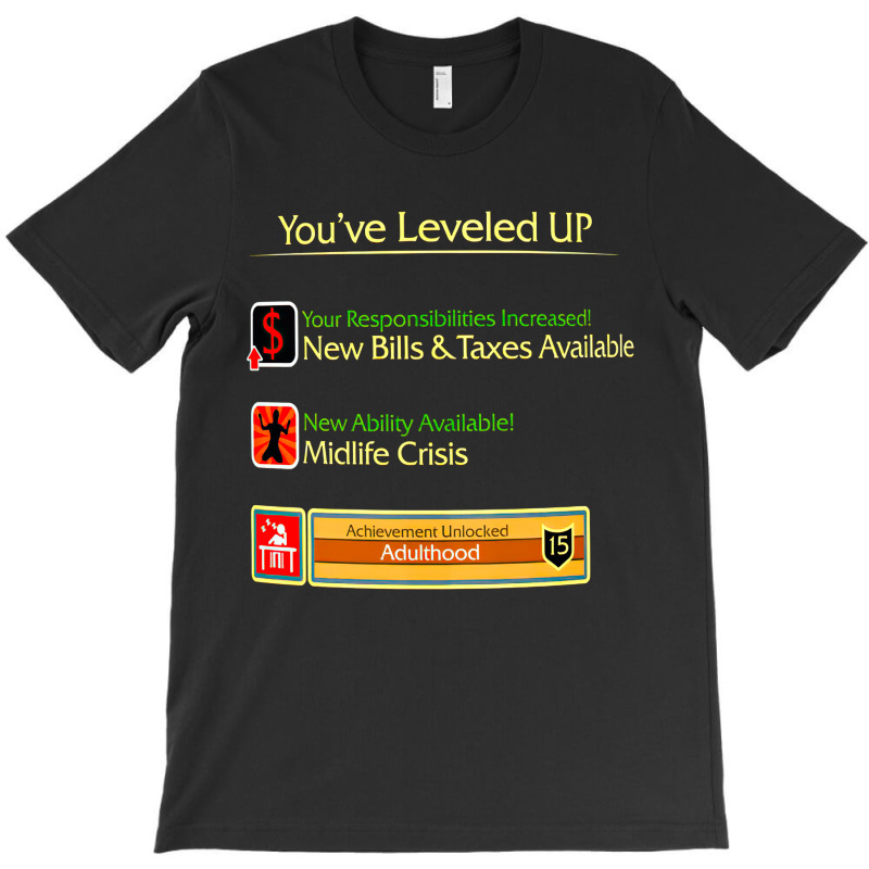 Level Up Life, Level Up Life  Vintage, Level Up Life  Art, Level Up Li T-shirt | Artistshot