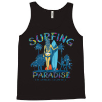 Surfing Paradise California, Surfing Paradise California Vintage, Surf Tank Top | Artistshot