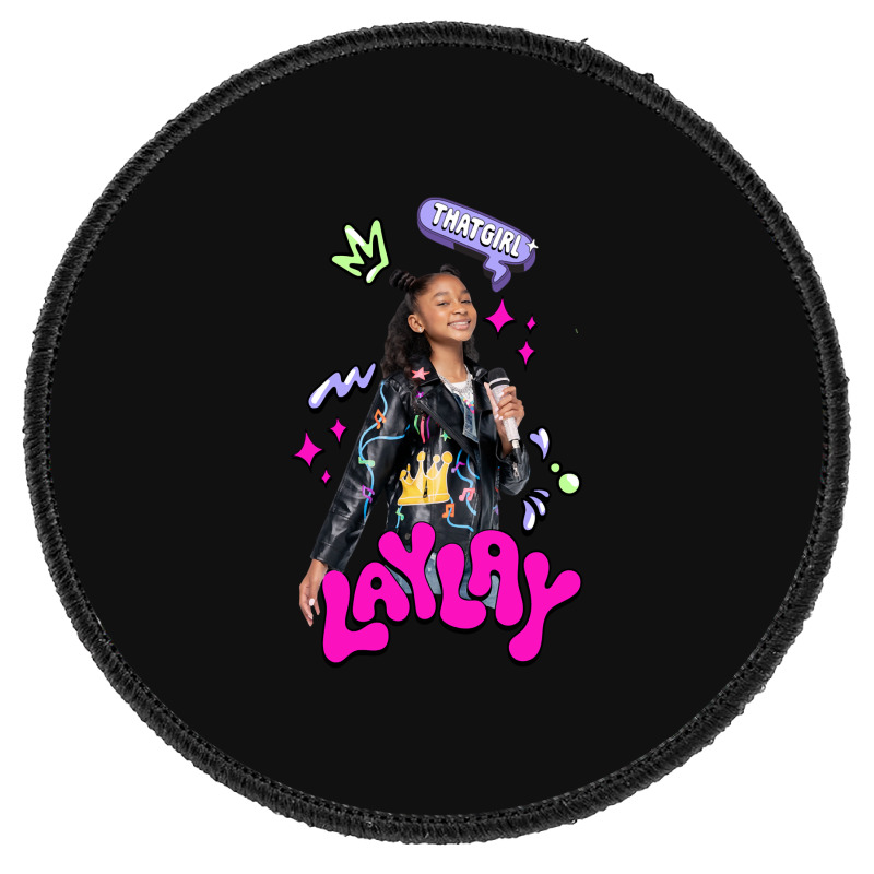 That Girl Lay Lay That Girl Round Patch | Artistshot