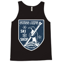 Ski Swiss Alp, Ski Swiss Alp Vintage, Ski Swiss Alp Art, Ski Swiss Alp Tank Top | Artistshot