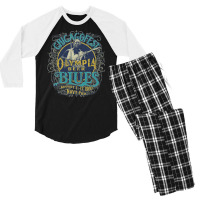 Olympia Beer Blues, The Olympia Beer Blues, Chicagofest Blues 1980, Ol Men's 3/4 Sleeve Pajama Set | Artistshot