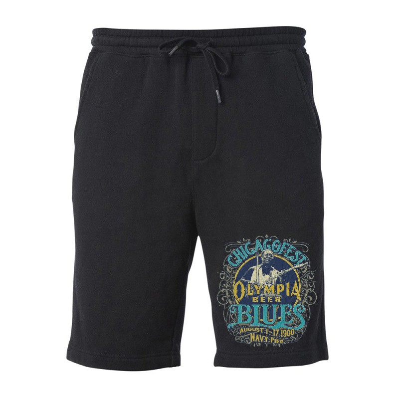 Olympia Beer Blues, The Olympia Beer Blues, Chicagofest Blues 1980, Ol Fleece Short | Artistshot