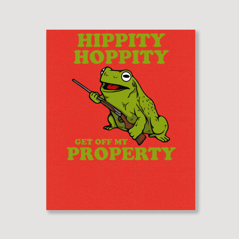 Frog Solid-Faced Canvas Print