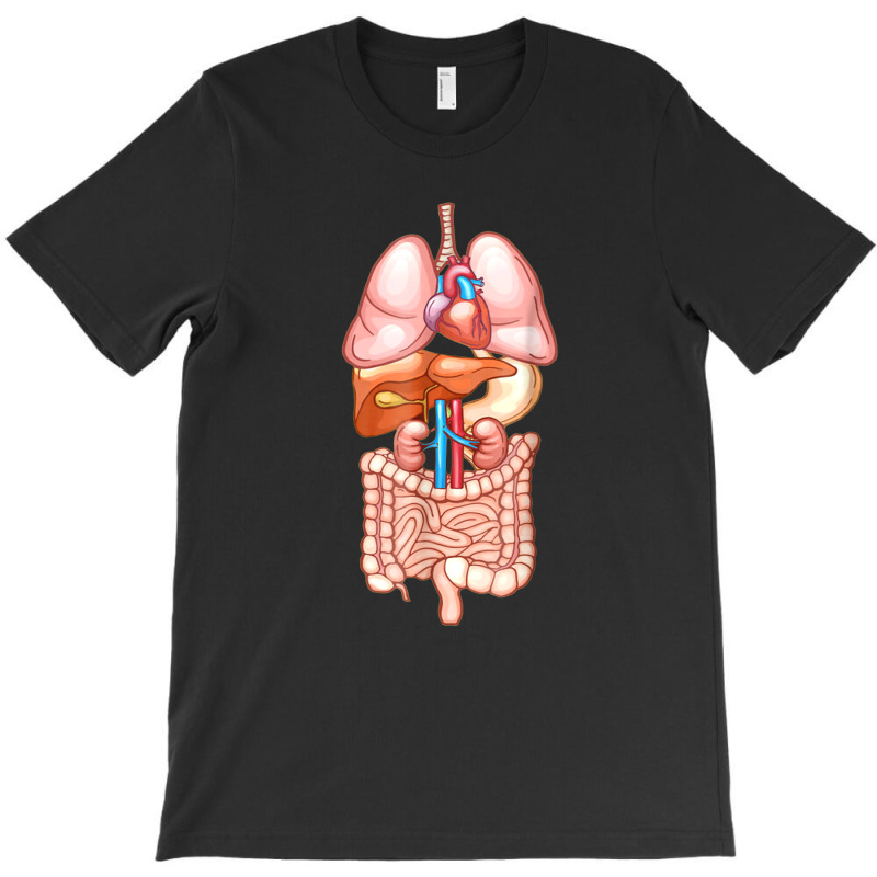 Halloween Internal Organ Diagram Anatomy T-shirt | Artistshot