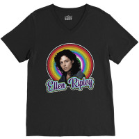 Ellen Ripley, Ellen Ripley Vintage, Ellen Ripley Art, Ellen Ripley Pai V-neck Tee | Artistshot