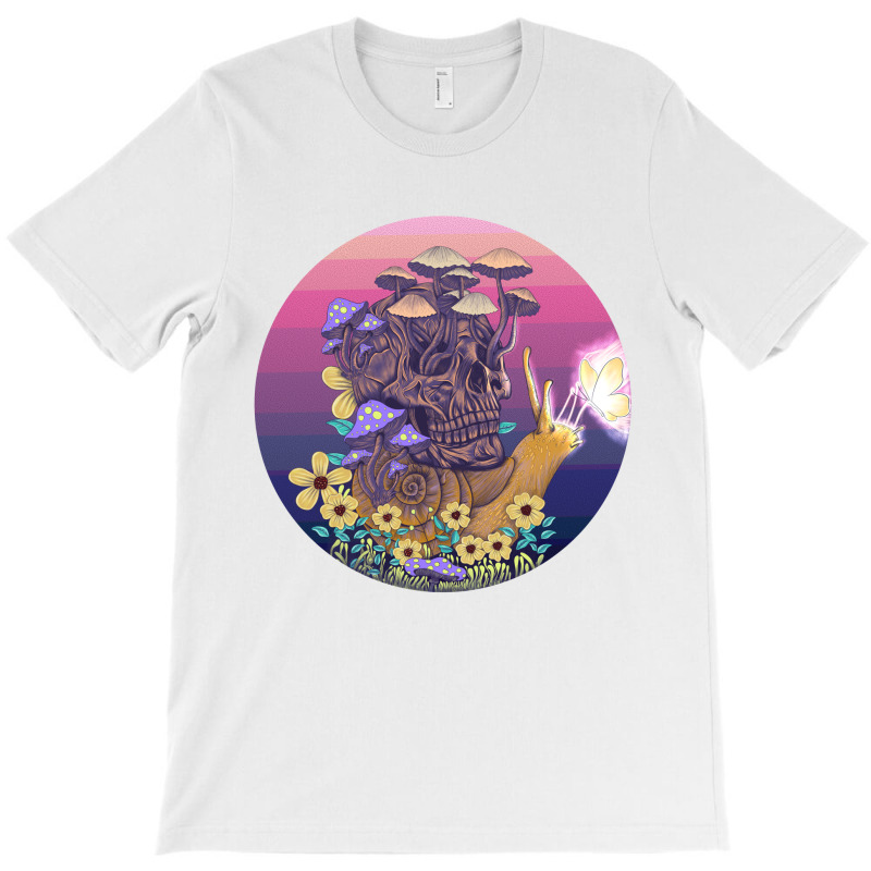 Goblincore Aesthetics Mushroom Skull T-shirt | Artistshot