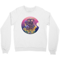 Goblincore Aesthetics Mushroom Skull Crewneck Sweatshirt | Artistshot