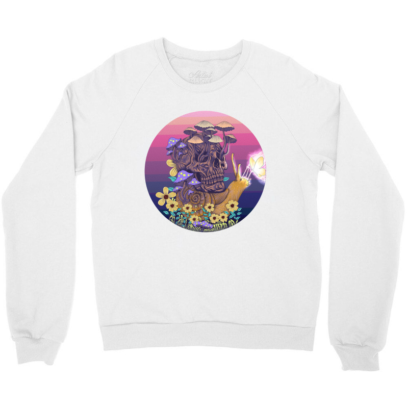 Goblincore Aesthetics Mushroom Skull Crewneck Sweatshirt | Artistshot