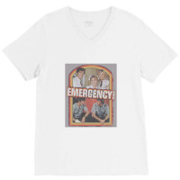 Emergency, Retro Cast, V-neck Tee | Artistshot