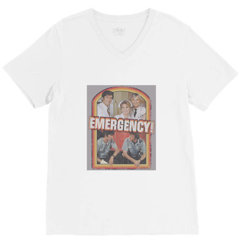 Emergency, Retro Cast, V-neck Tee | Artistshot