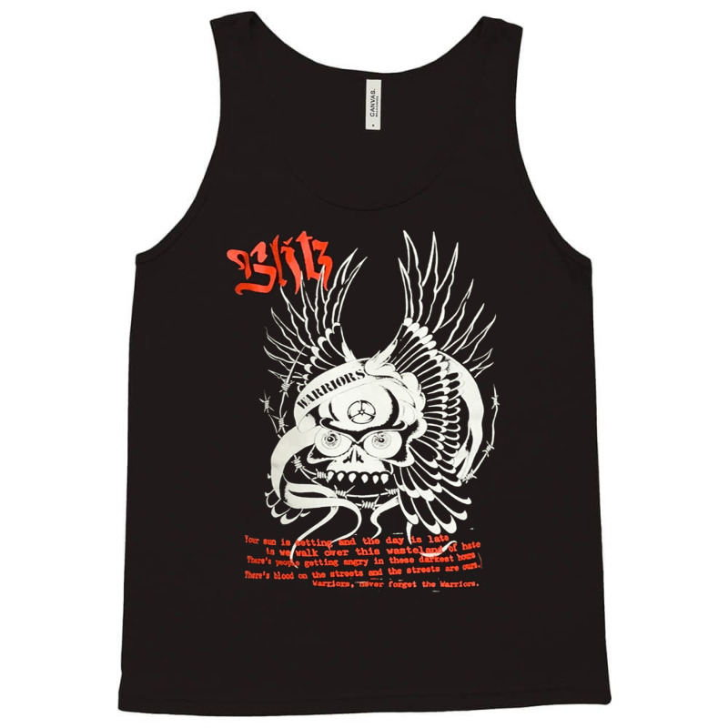 Blitz, Warriors No Future Oi Punk, The Blitz, Blitz Art, Blitz Vintage Tank Top | Artistshot