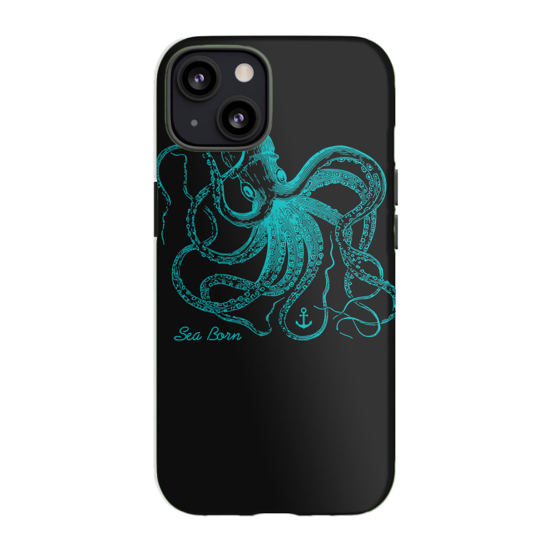 Octopus Cool Vintage Marine Biologist Ocean Sea Life 4 Iphone 13 Case | Artistshot