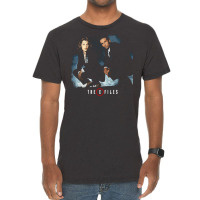 The X Files, The X Files Art, The X Files Vintage, The X Files Paintin Vintage T-shirt | Artistshot