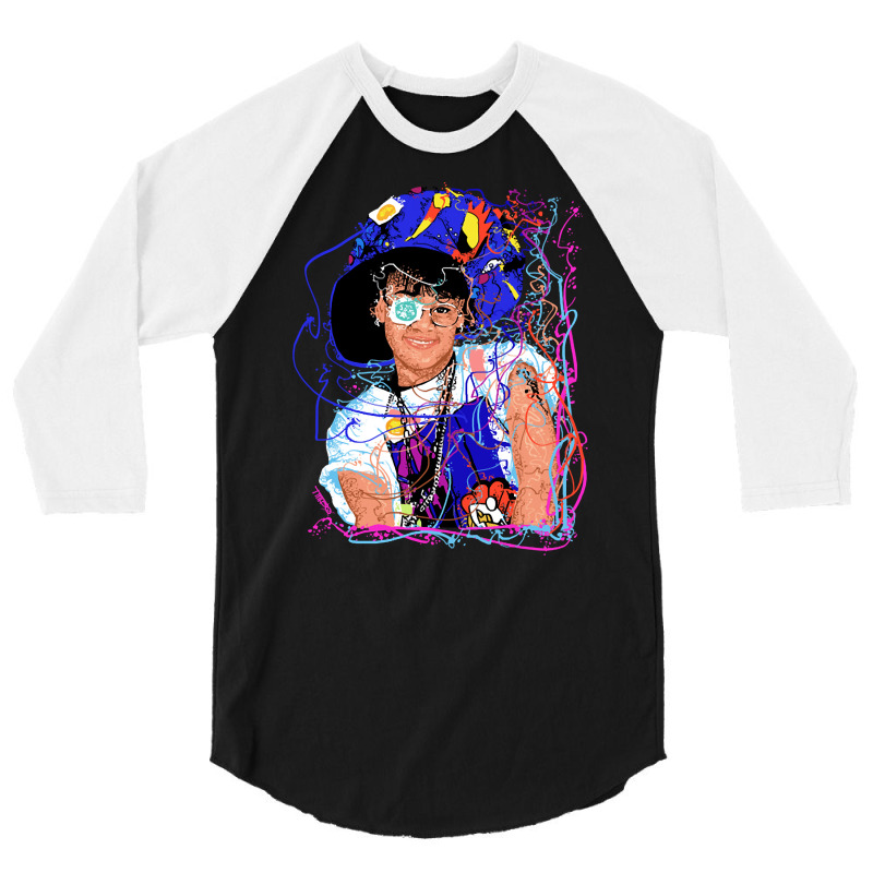 Left Eye, The Left Eye, Left Eye Art, Left Eye Vintage, Left Eye Paint 3/4 Sleeve Shirt | Artistshot