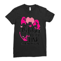 In October We Wear Pink Principal T Shirt Ladies Fitted T-shirt | Artistshot