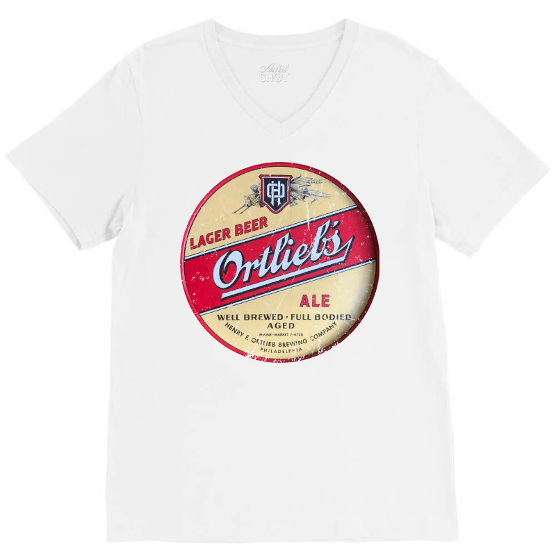 Ortliebs Beer, The Ortliebs Beer, Ortliebs Beer Art, Ortliebs Beer Vin V-neck Tee | Artistshot