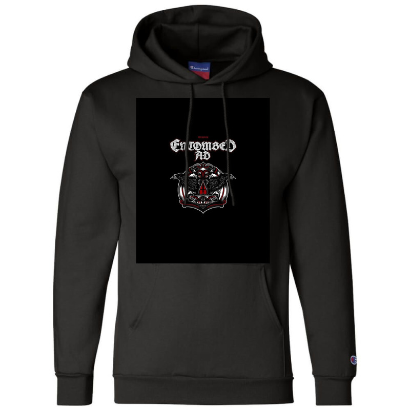 Entombed Ad Graphic Champion Hoodie | Artistshot