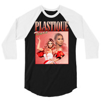 Plastique Tiara, The Plastique Tiara, Plastique Tiara Art, Plastique T 3/4 Sleeve Shirt | Artistshot