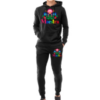 Maestra Proud Spanish Teacher Bilingual Teacher Latina Hoodie & Jogger Set | Artistshot