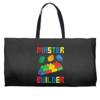 Brick Builder Funny Blocks Building Master Builder Toys Kids Weekender Totes | Artistshot