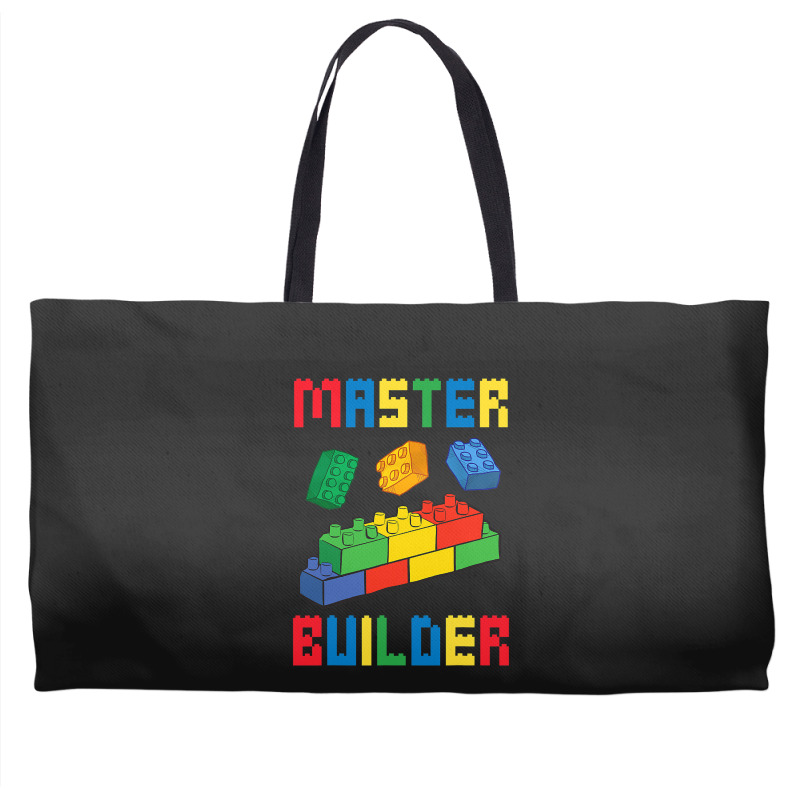 Brick Builder Funny Blocks Building Master Builder Toys Kids Weekender Totes | Artistshot