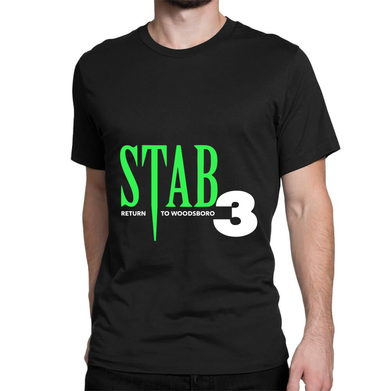 Stab 3 Return To Woodsboro Scream Classic T-shirt by bittersweet_bear | Artistshot