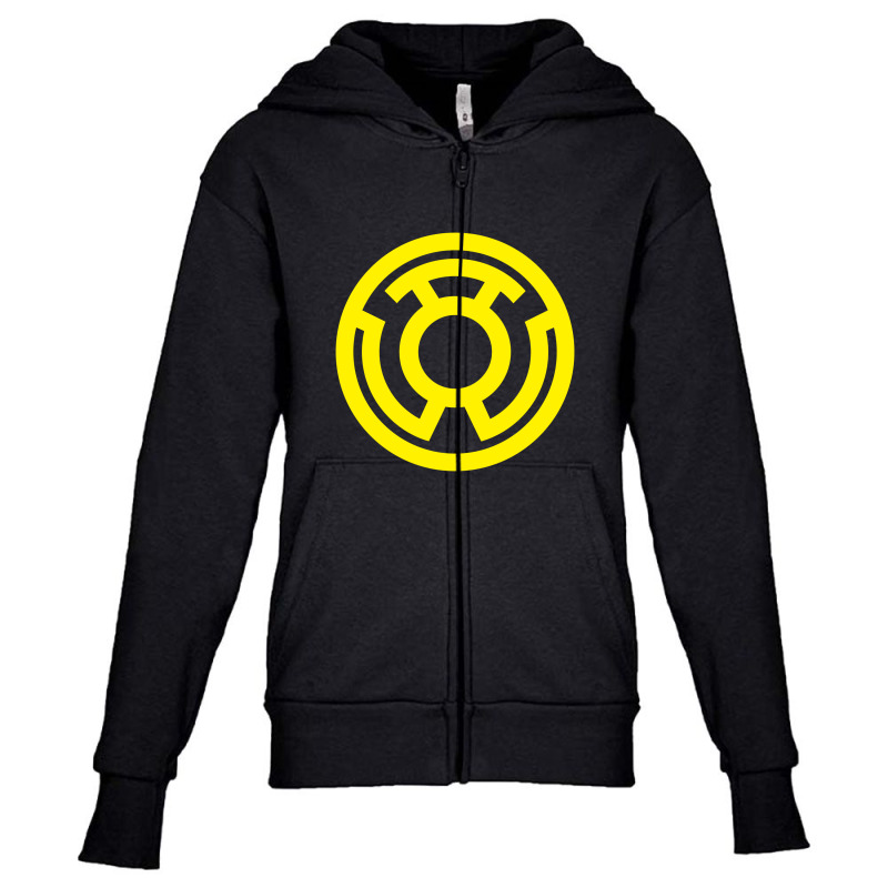 Sinestro Lantern Corps,sinestro Youth Zipper Hoodie by myrimidia | Artistshot