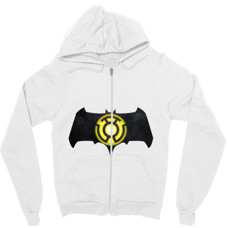 Sinestro Corps Bat,bat Hero Zipper Hoodie by myrimidia | Artistshot