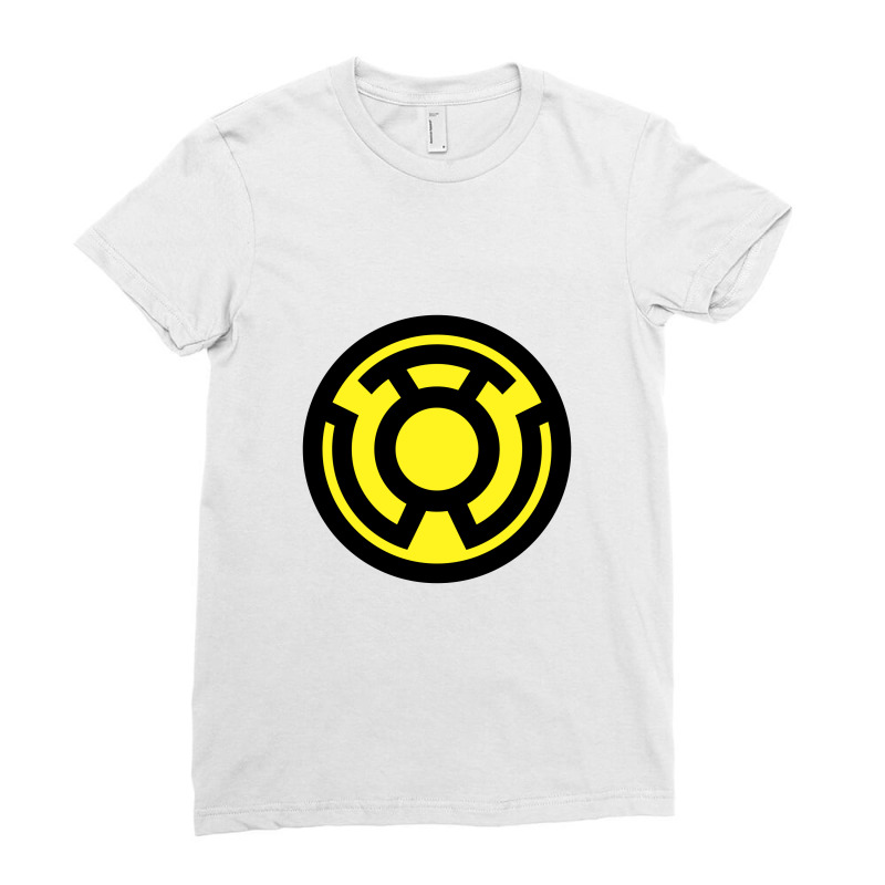 Sinestro Yellow Lantern Corps,sinestro Ladies Fitted T-Shirt by myrimidia | Artistshot