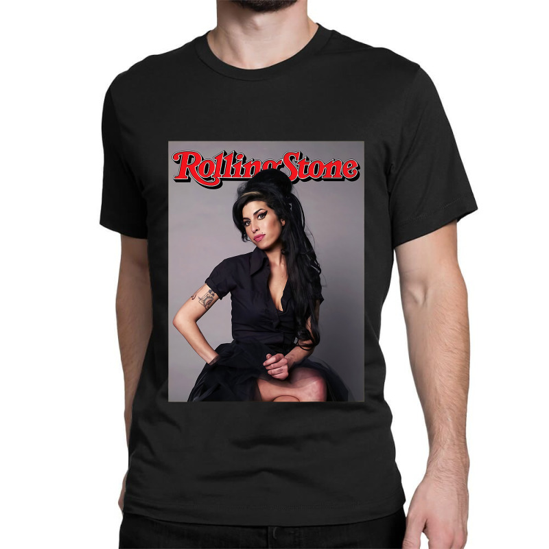 Winehouse Magazine Cov.er Poster Classic T-shirt | Artistshot