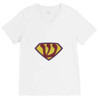 Super Jew,jewish V-neck Tee | Artistshot