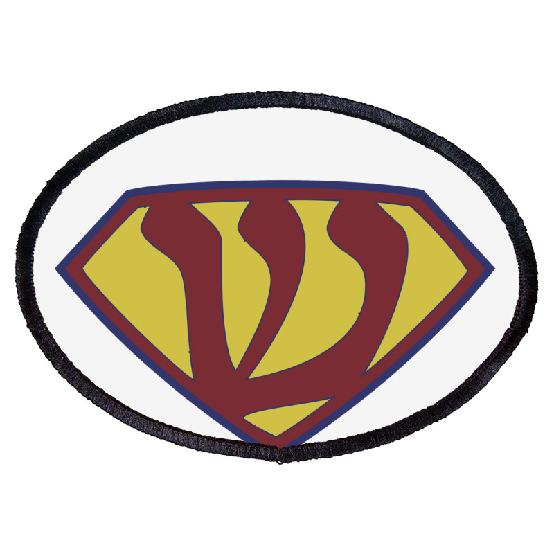 Super Jew,jewish Oval Patch | Artistshot