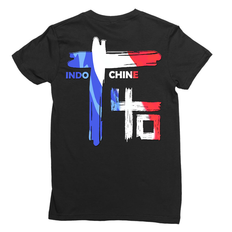 Indochine Ladies Fitted T-Shirt by cm-arts | Artistshot