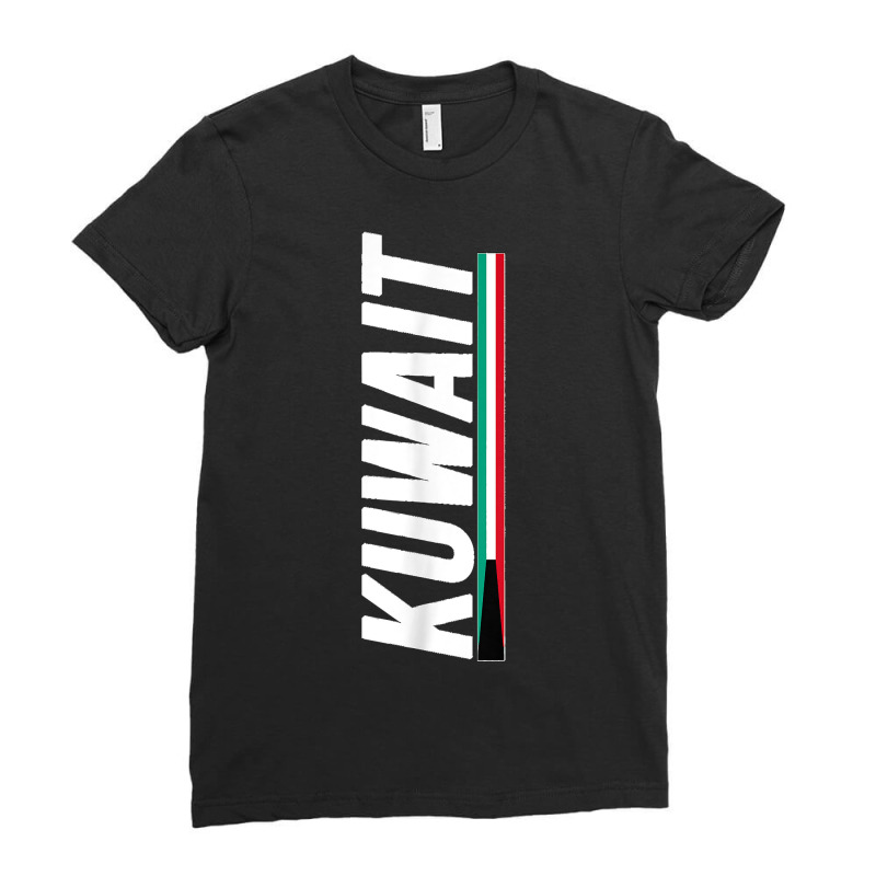 Kuwait T-shirt Ladies Fitted T-Shirt by cm-arts | Artistshot