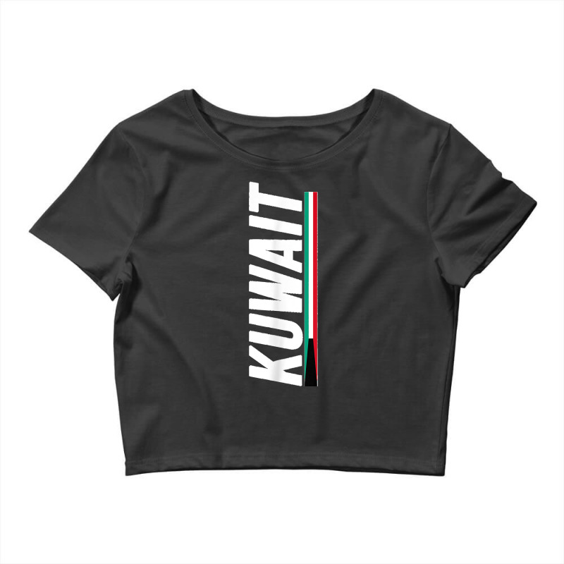 Kuwait T-shirt Crop Top by cm-arts | Artistshot