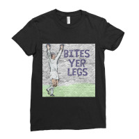 Norman Bite Yer Legs Hunter Ladies Fitted T-shirt | Artistshot