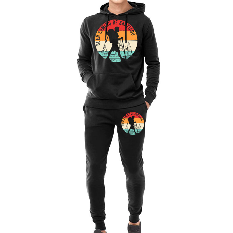 Buen Camino De Santiago De Compostela Hoodie & Jogger Set | Artistshot