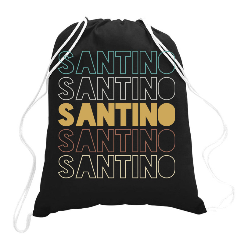 Santino Santino Santino Santino Santino Drawstring Bags | Artistshot