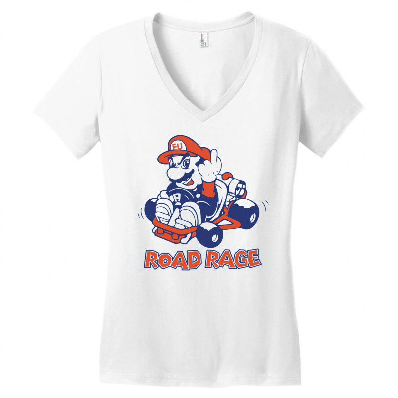 Driving On The Road Women's V-Neck T-Shirt by Irwansyah | Artistshot