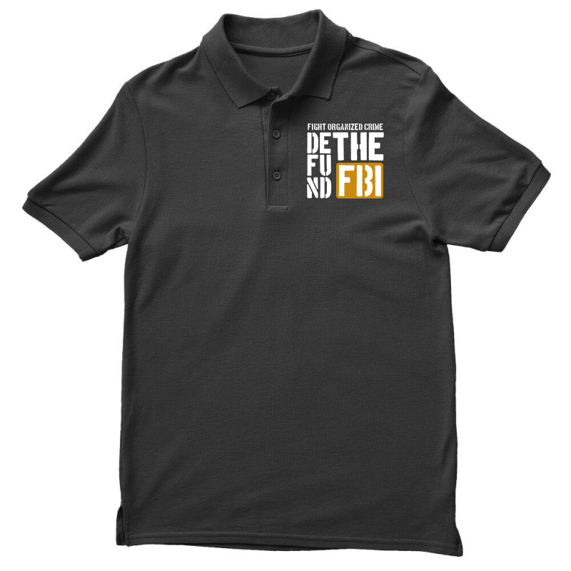 Defunf The Fbi Fight Organized Crime Men's Polo Shirt by cm-arts | Artistshot