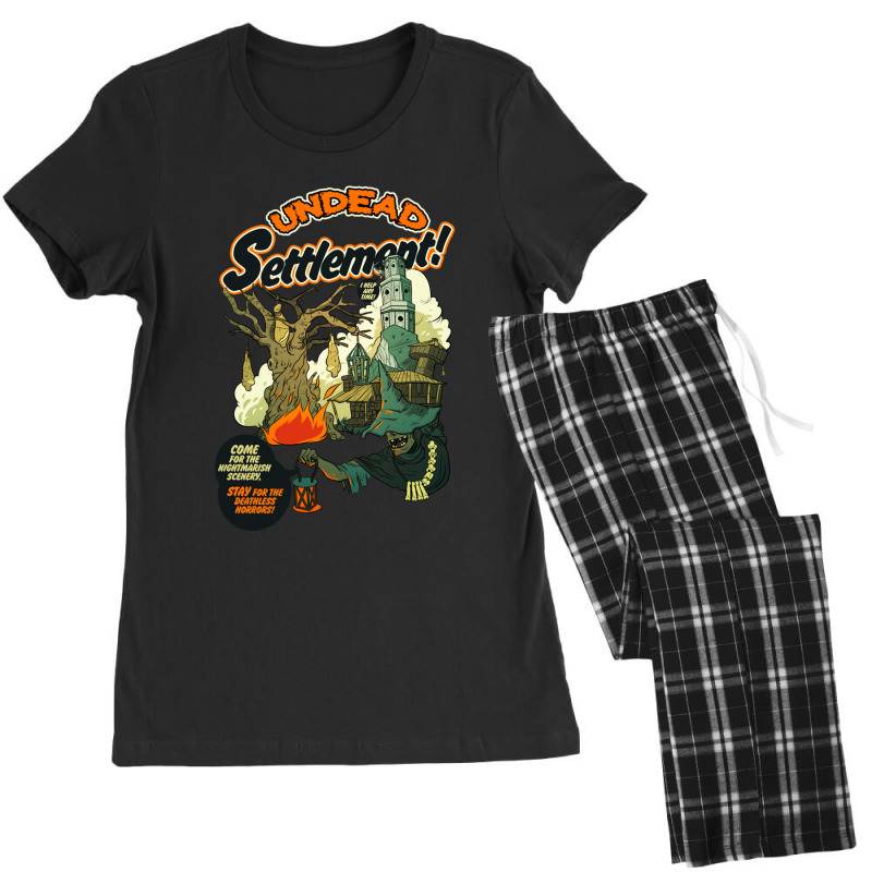 Undead Settlement Women's Pajamas Set by TaylorMargaretMiscoe | Artistshot