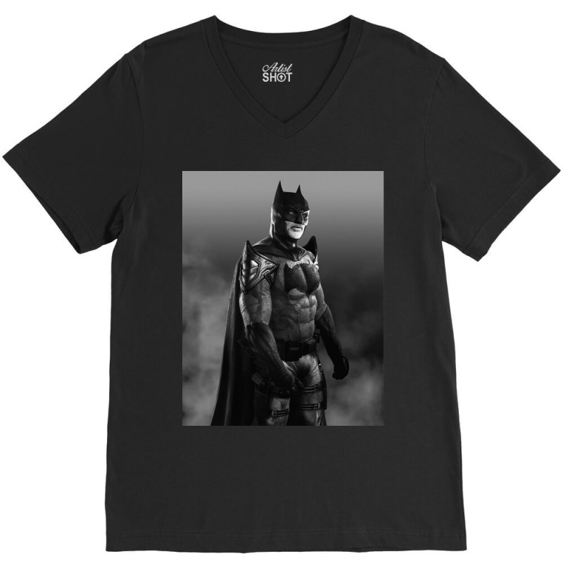 Bat Stand Up V-Neck Tee by mbelik | Artistshot