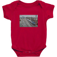 Commuter Train Baby Bodysuit | Artistshot