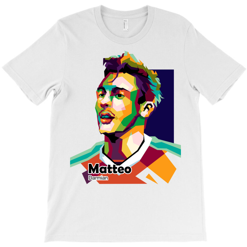 Matteo Darmian In Illustration T-shirt | Artistshot