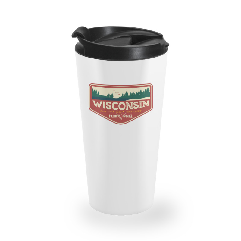 Country Thunder Wisconsin Twin Lakes 2022 Travel Mug | Artistshot