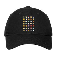 Animal Crossing New Horizons Group Shot Character Faces Sweat Adjustable Cap | Artistshot