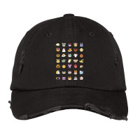 Animal Crossing New Horizons Group Shot Character Faces Sweat Vintage Cap | Artistshot