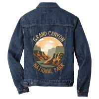 The Grand Canyon National Park Design Men Denim Jacket | Artistshot