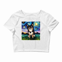 Black And Tan Chihuahua Night,chihuahua Crop Top | Artistshot